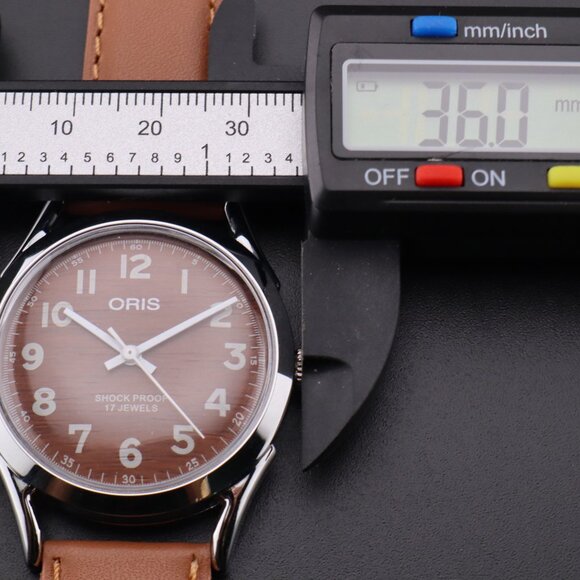 Oris Vintage Swiss 17 Jewels Hand-Wound Mechanical Men's Watch - FREE SHIPPING - Picture 8 of 12